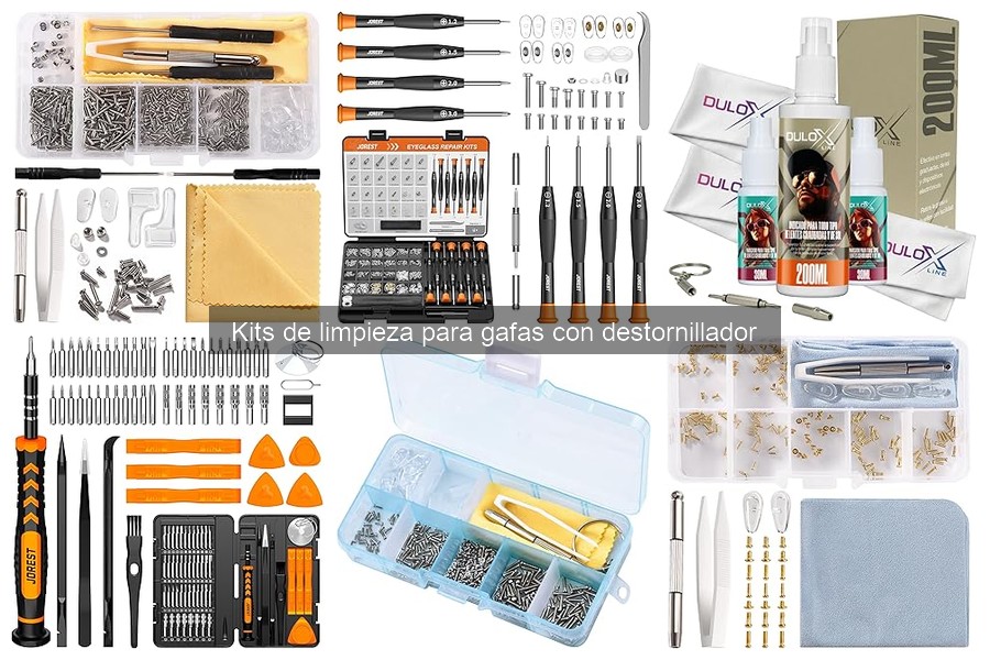 Problemas comunes con kits de limpieza para gafas