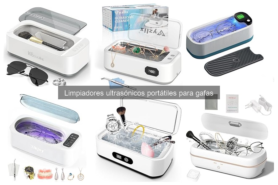 Problemas comunes con limpiadores ultrasónicos para gafas y soluciones