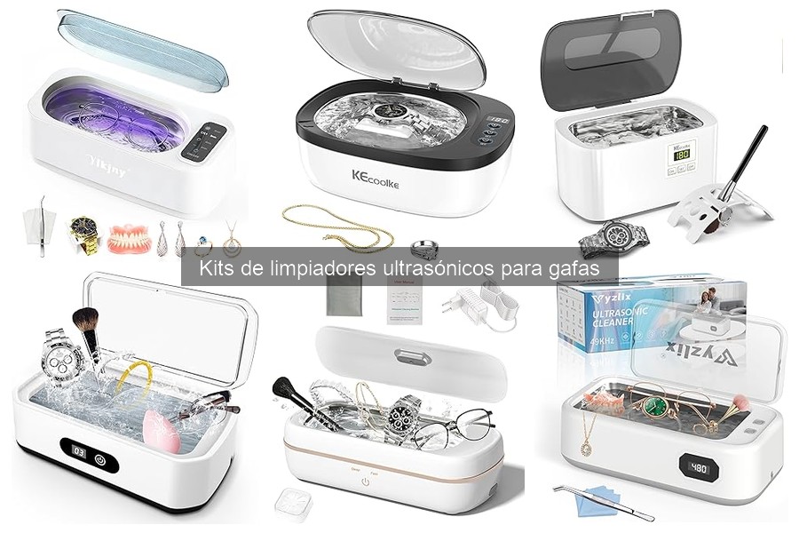 Problemas comunes con limpiadores ultrasónicos para gafas
