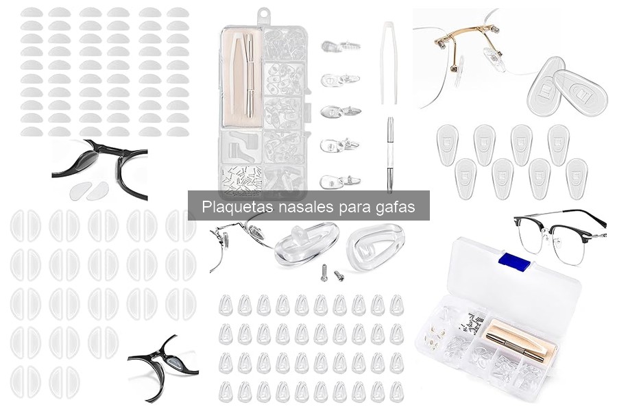 Problemas comunes con plaquetas nasales de gafas y soluciones