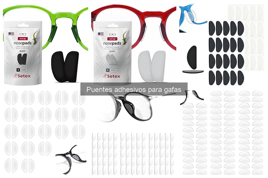 Problemas comunes con puentes adhesivos para gafas y soluciones