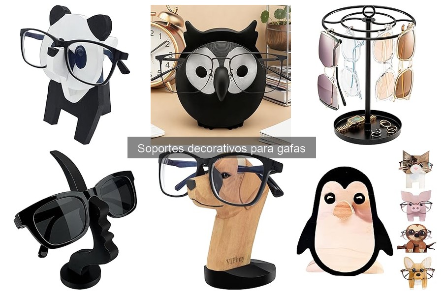 Problemas comunes con soportes decorativos para gafas
