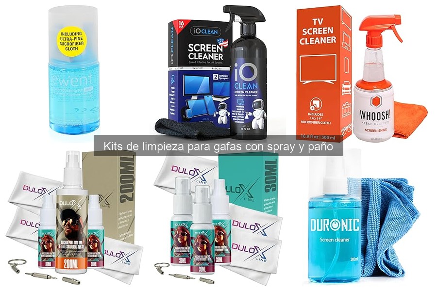 Productos a evitar para limpiar tus gafas sin dañar