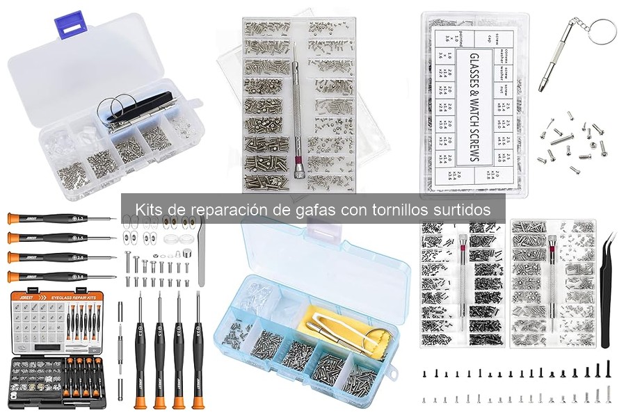 ¿Qué Contiene un Kit de Reparación de Gafas?