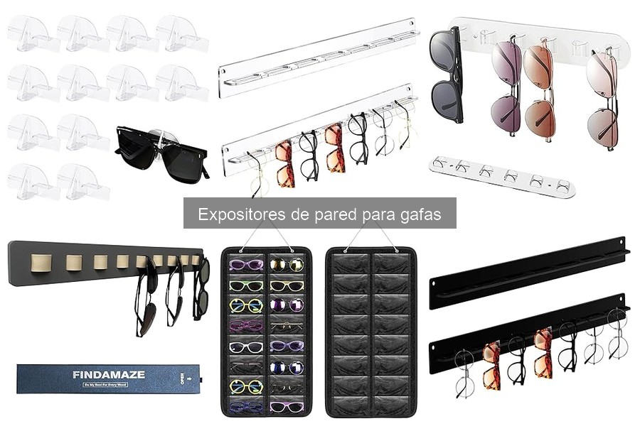 ¿Qué es un expositor de pared para gafas? Definición y Usos