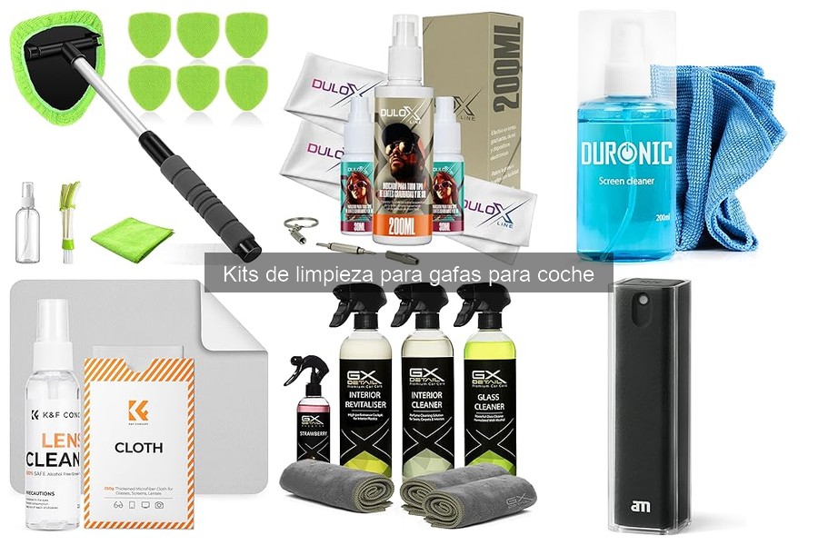 ¿Qué es un kit de limpieza para gafas y sus componentes?
