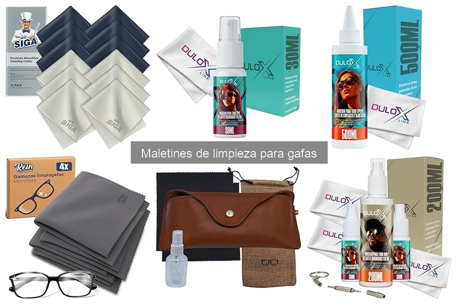 ¿Qué es un maletín de limpieza para gafas?