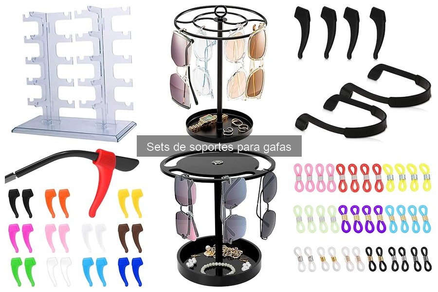 ¿Qué es un set de soportes para gafas? Descubre sus componentes
