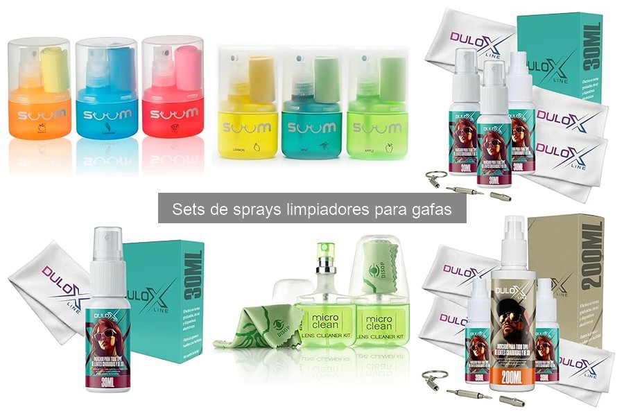 ¿Qué es un spray limpiador para gafas? Beneficios y funciones