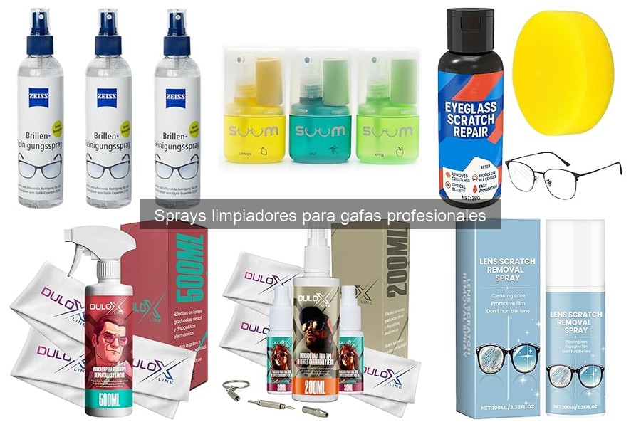 ¿Qué es un spray limpiador para gafas? Descubre su función