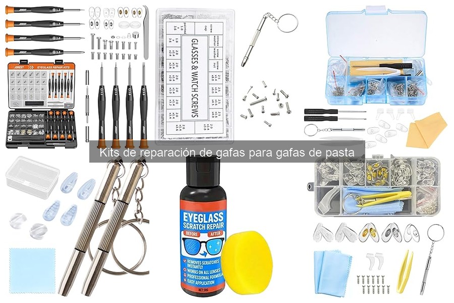 ¿Qué hacer si el kit de reparación de gafas no funciona?