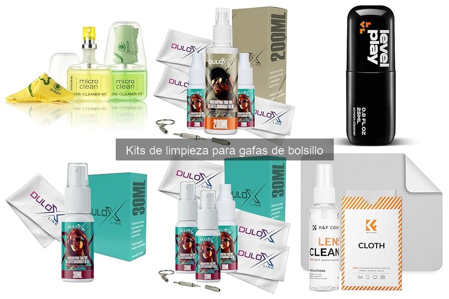 Qué Incluye un Kit de Limpieza para Gafas de Bolsillo