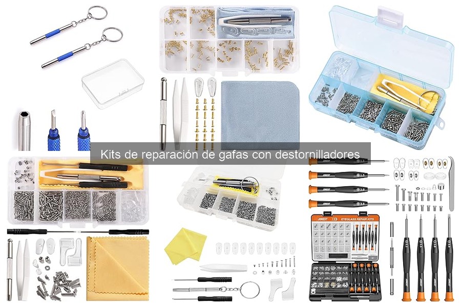 ¿Qué incluye un kit de reparación de gafas? Guía útil