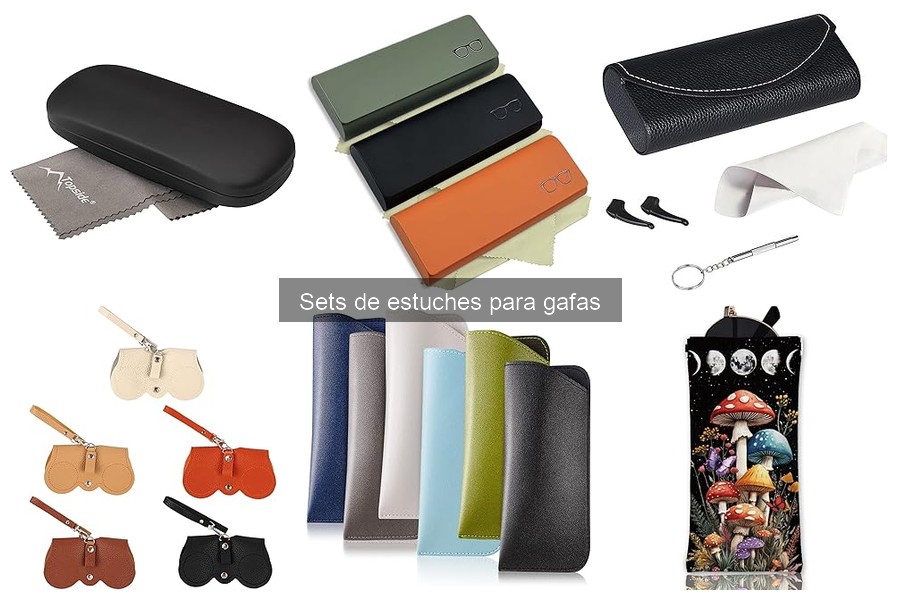 ¿Qué incluye un set de estuches para gafas? Descúbrelo aquí