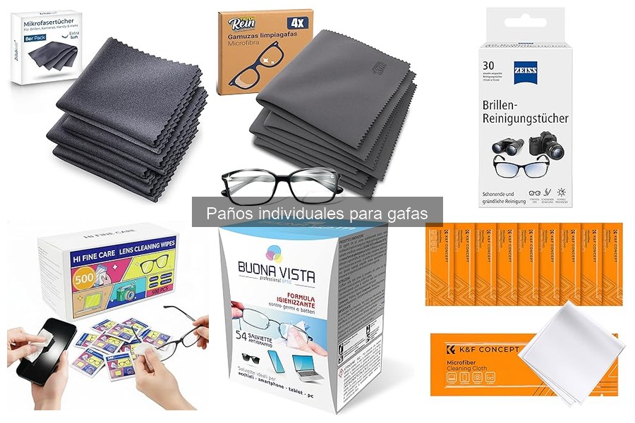 ¿Qué paños para gafas son los mejores para alérgicos?