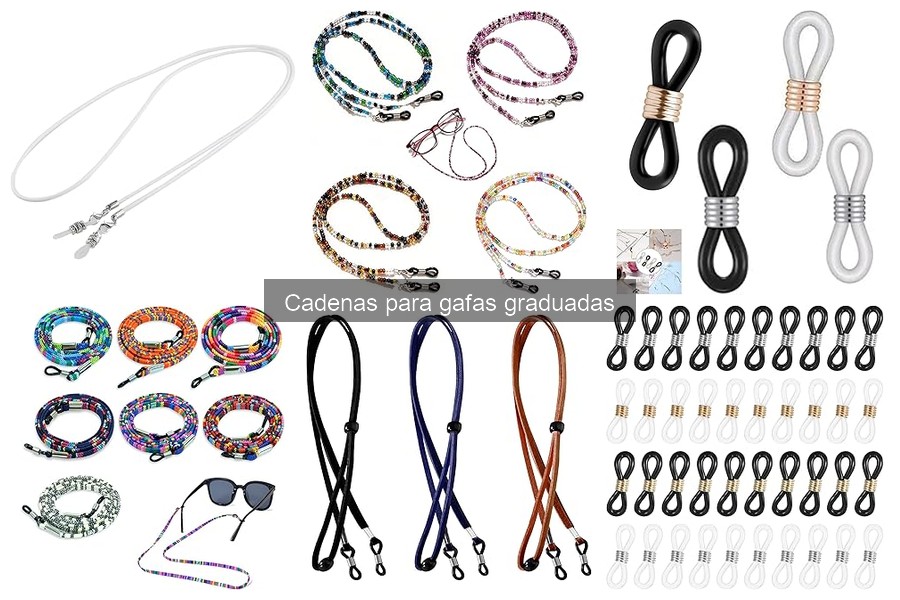 ¿Qué son las cadenas para gafas graduadas? Descubre su utilidad