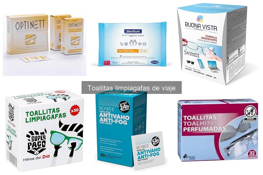 ¿Qué son las toallitas limpiagafas de viaje? Beneficios y usos