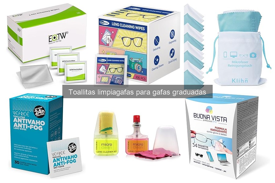 ¿Qué son las toallitas limpiagafas? Descubre su uso y materiales