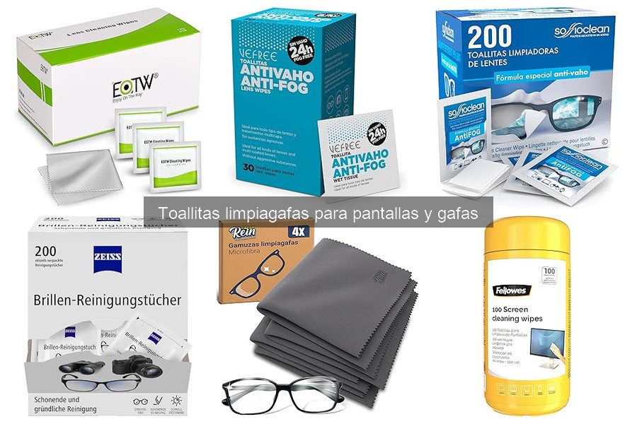 ¿Qué son las toallitas limpiagafas? Guía completa
