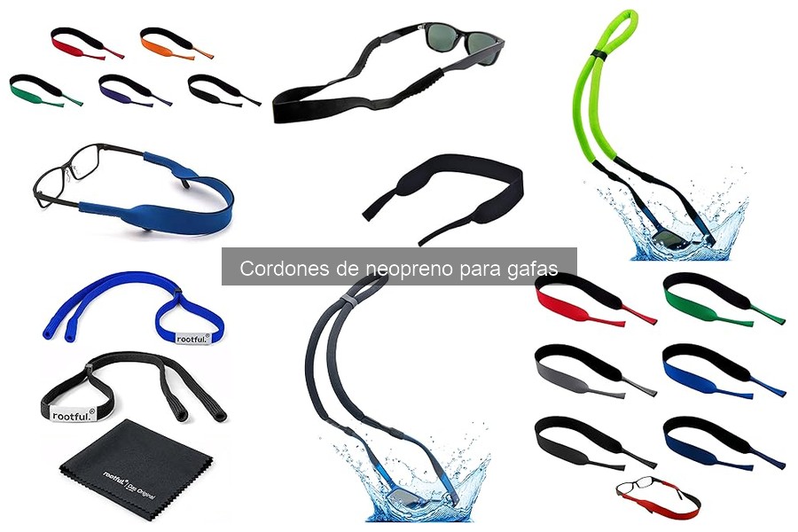 ¿Qué son los cordones de neopreno para gafas? Guía fácil