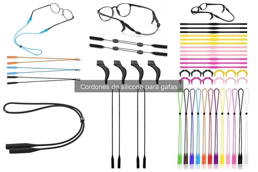 ¿Qué son los cordones de silicona para gafas? Características y beneficios
