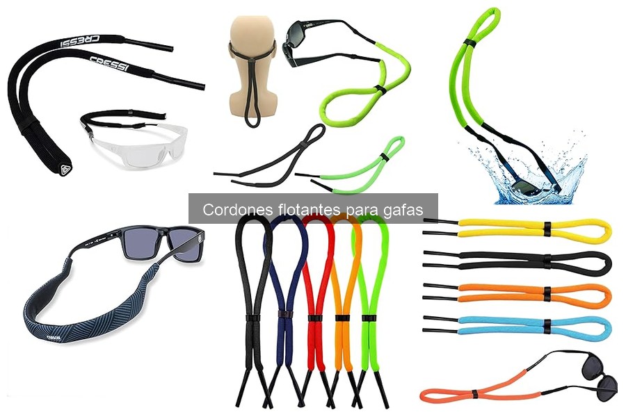 ¿Qué son los cordones flotantes para gafas? Beneficios y Usos