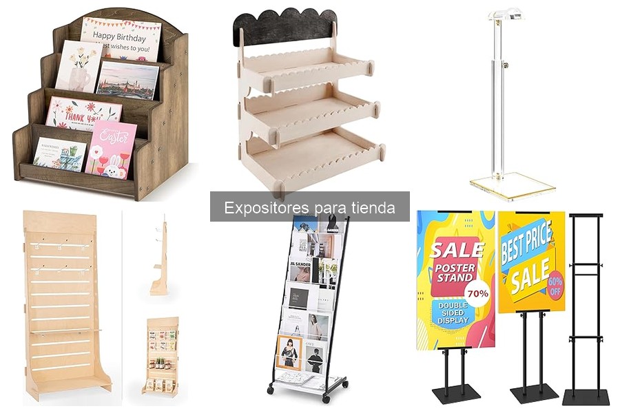 ¿Qué son los expositores para tienda de gafas y sus características?