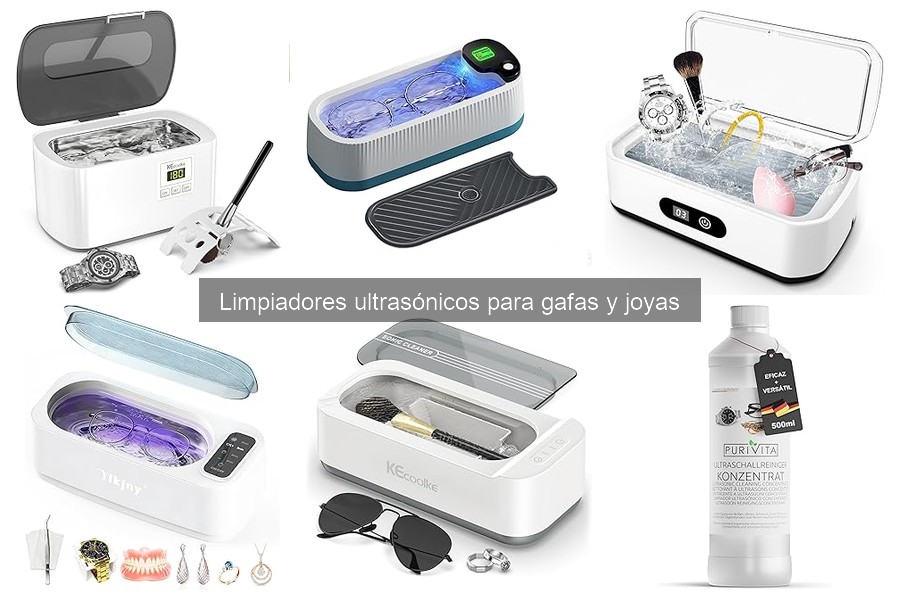¿Qué son los limpiadores ultrasónicos para gafas y joyas?