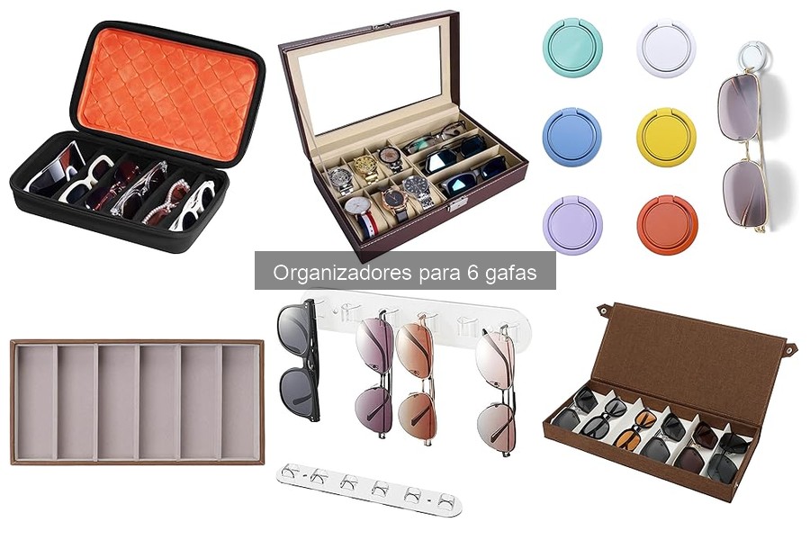 ** ¿Qué son los organizadores para gafas? Características y usos
