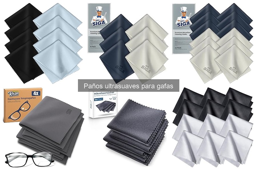 ¿Qué son los paños ultrasuaves para gafas? Guía básica