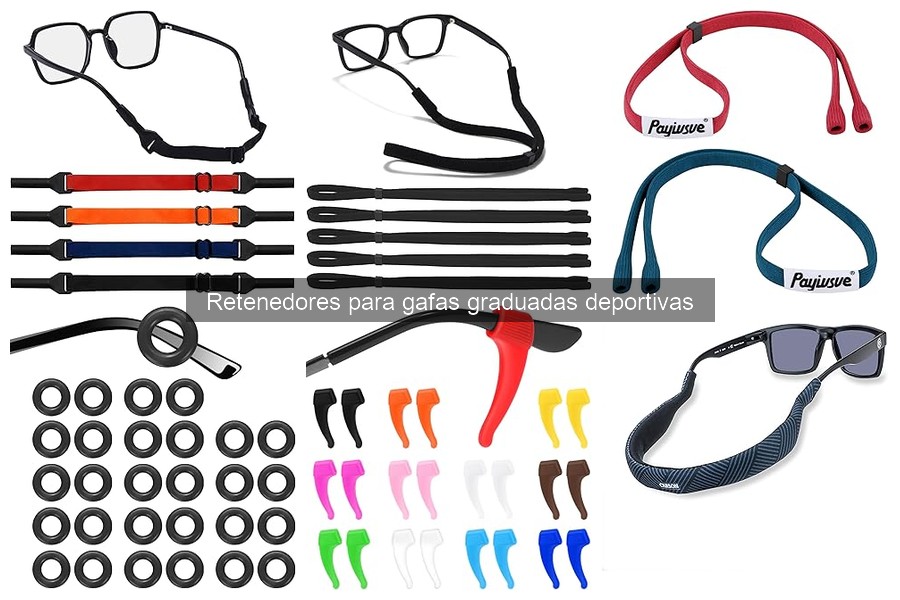 ¿Qué son los retenedores para gafas deportivas graduadas?