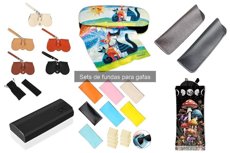 ¿Qué son los sets de fundas para gafas? Guía completa