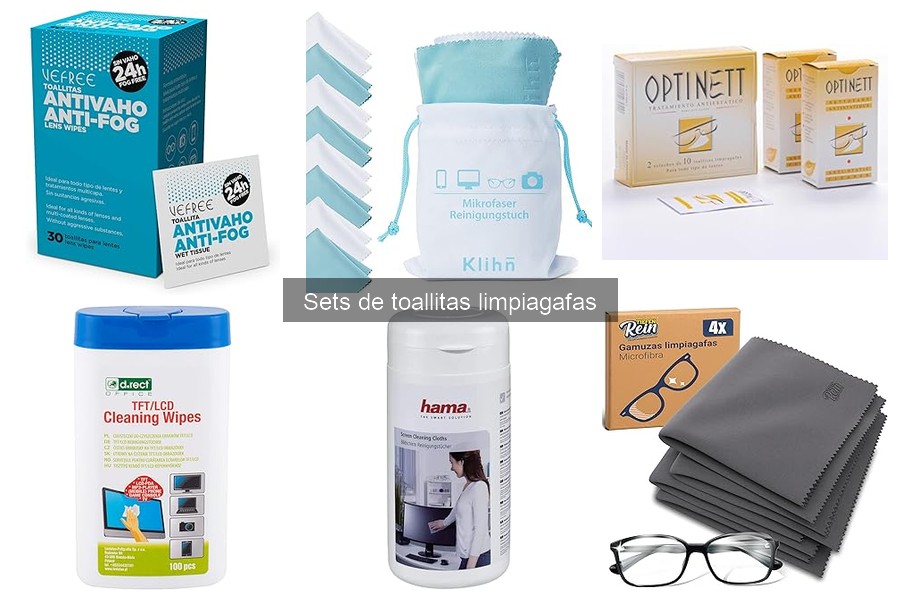 ¿Qué son los sets de toallitas limpiagafas? Guía rápida