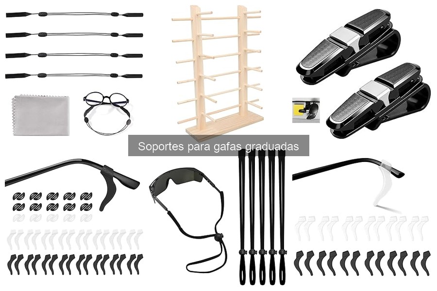 ¿Qué son los soportes para gafas graduadas? Descubre sus usos