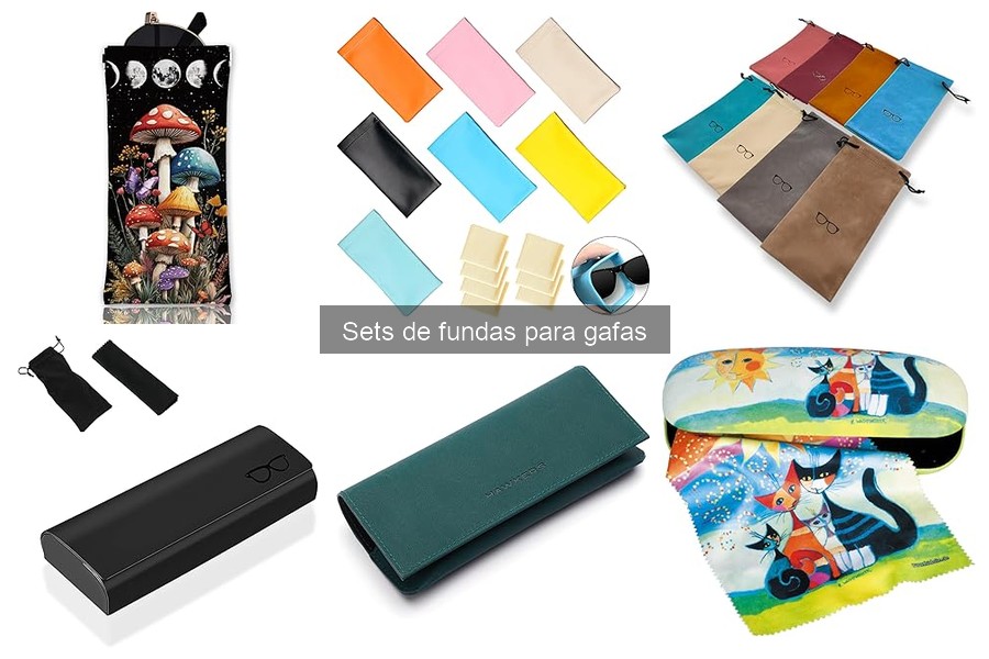 Set de fundas para gafas: ¿vale la pena la inversión?