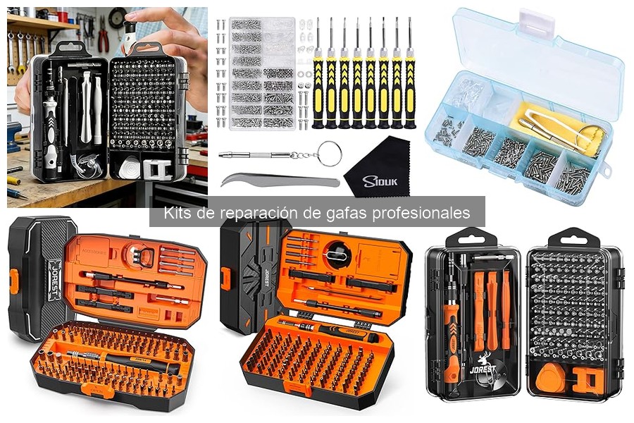 Soluciones si tu kit de reparación de gafas no funciona