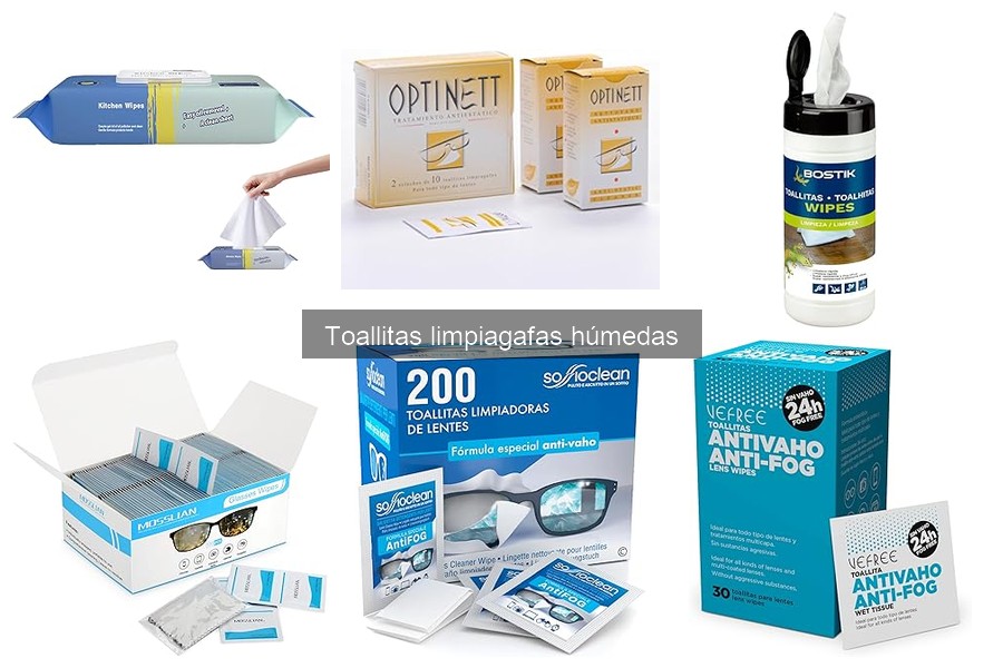 ¿Son seguras las toallitas limpiagafas húmedas para tus lentes?