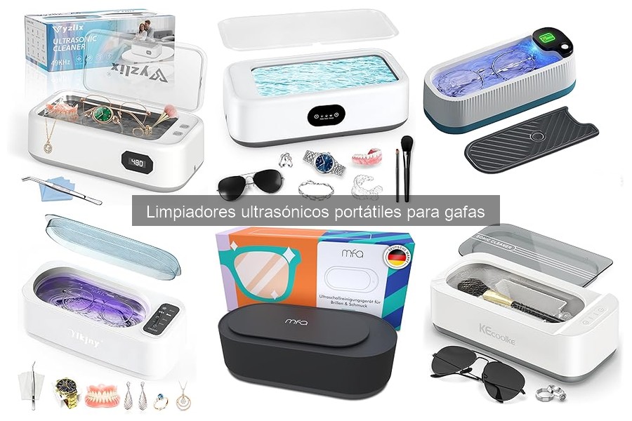 ¿Son seguros los limpiadores ultrasónicos para tus gafas?
