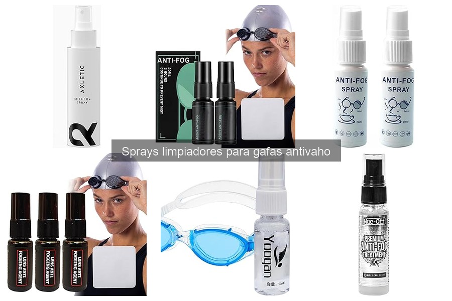 ¿Son Seguros los Sprays Limpiadores Antivaho para Todas las Gafas?