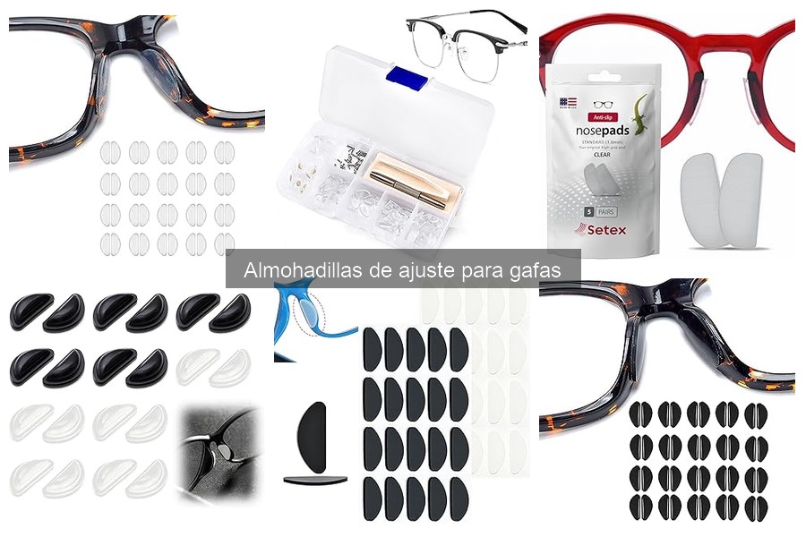 Tipos de Almohadillas de Ajuste para Gafas: Guía Completa