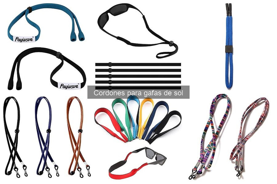 ** Tipos de cordones para gafas de sol: Guía completa