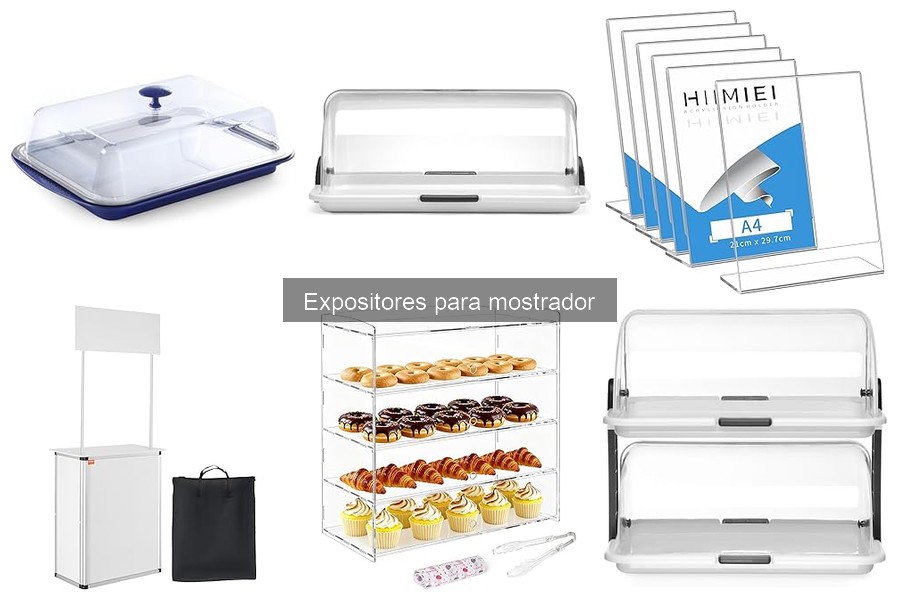 Tipos de expositores para mostrador: guía y ventajas