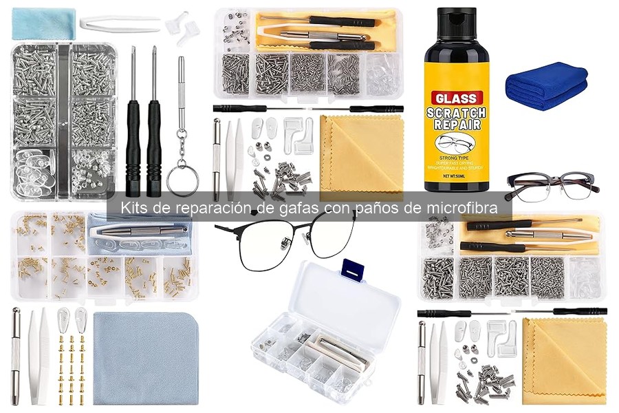 Tipos de Kits de Reparación de Gafas: Guía Completa