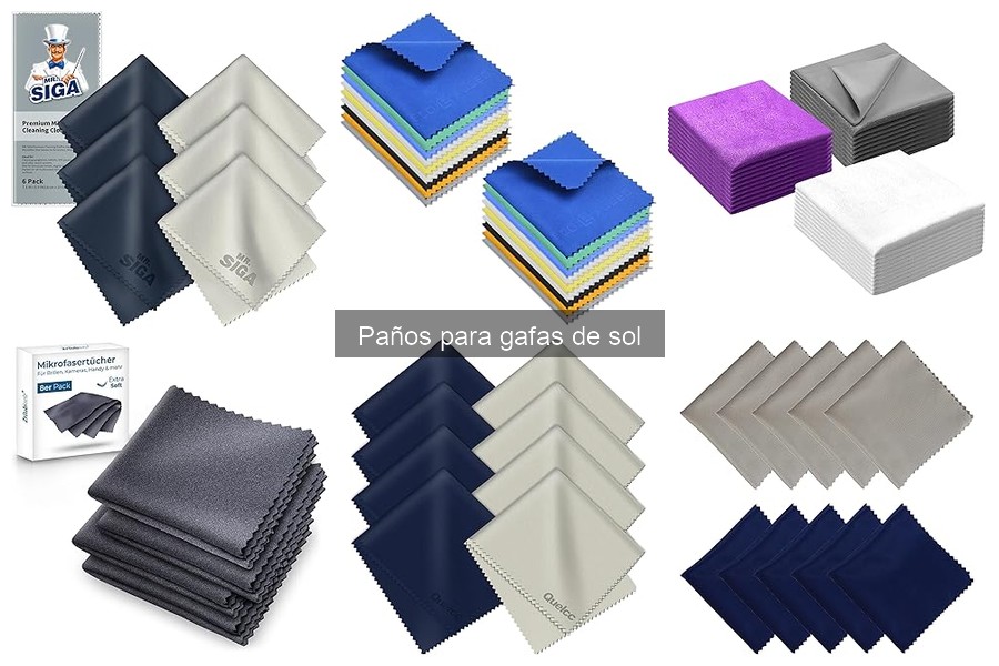 Tipos de Paños para Gafas de Sol: Materiales y Características