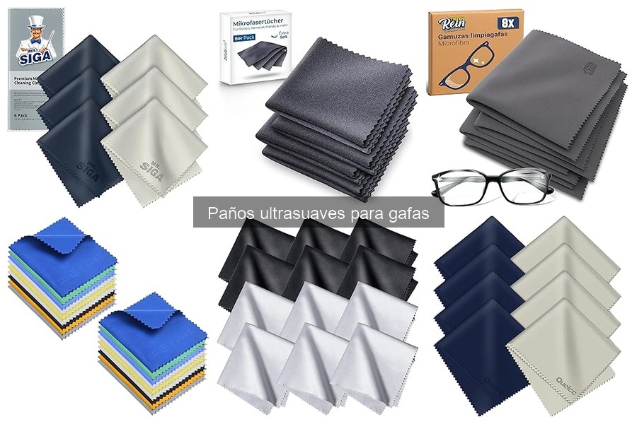 Tipos de Paños Ultrasuaves para Gafas: Diferencias y Beneficios
