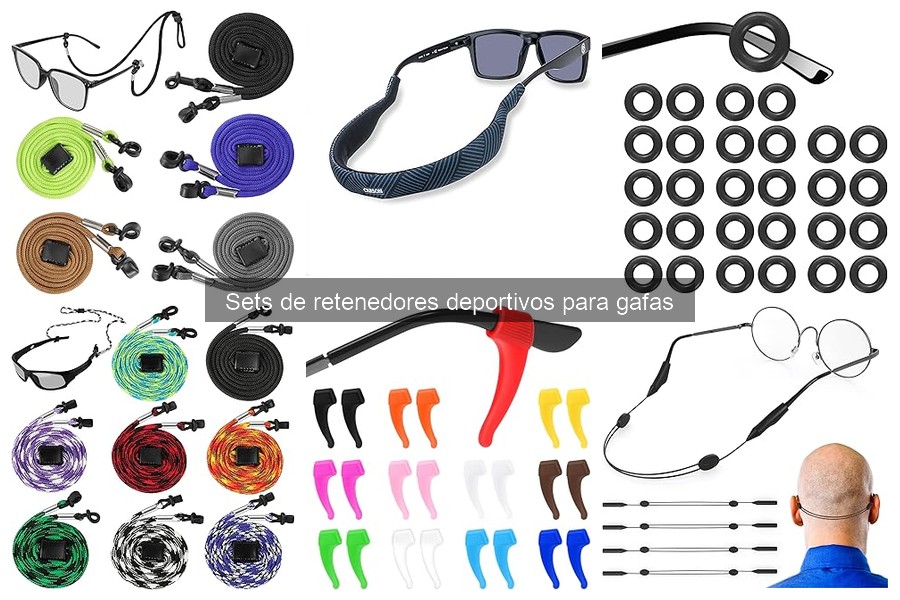Tipos de retenedores deportivos para gafas: guía completa