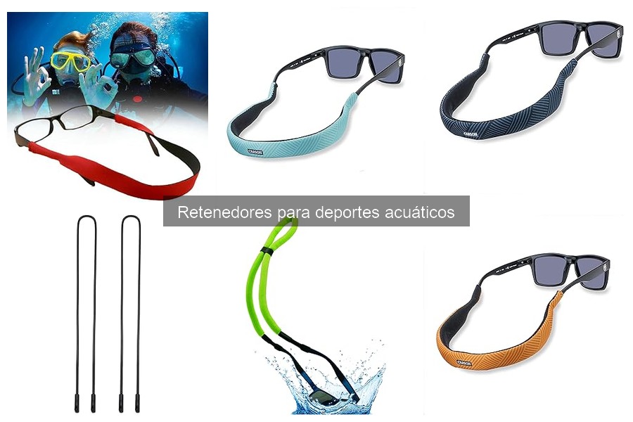 Tipos de retenedores para deportes acuáticos: guía completa