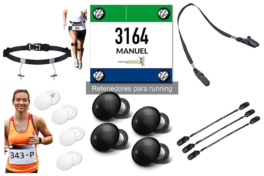 Tipos de retenedores para running: opciones y características