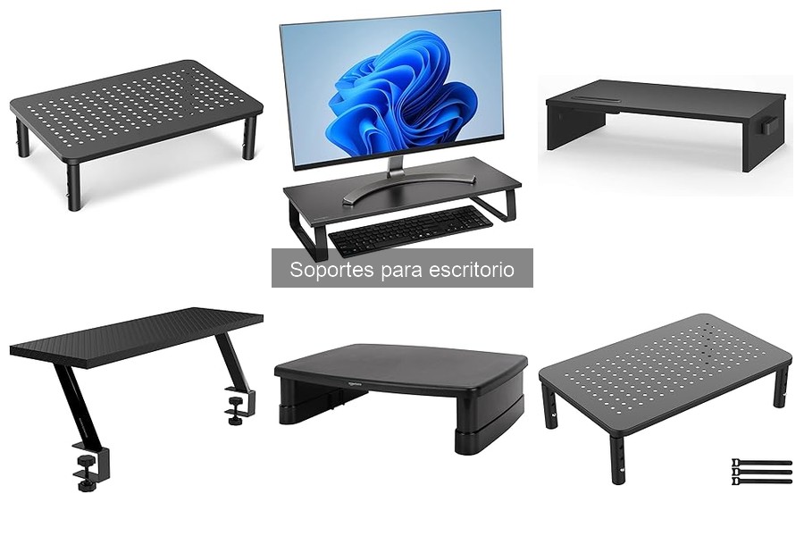 Tipos de soportes para escritorio de gafas: guía completa