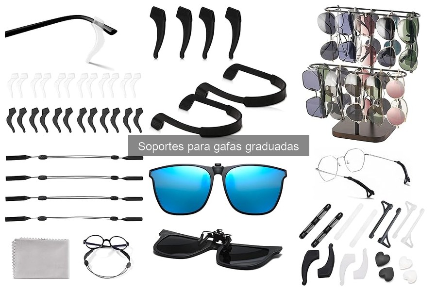 Tipos de soportes para gafas graduadas: ventajas y desventajas